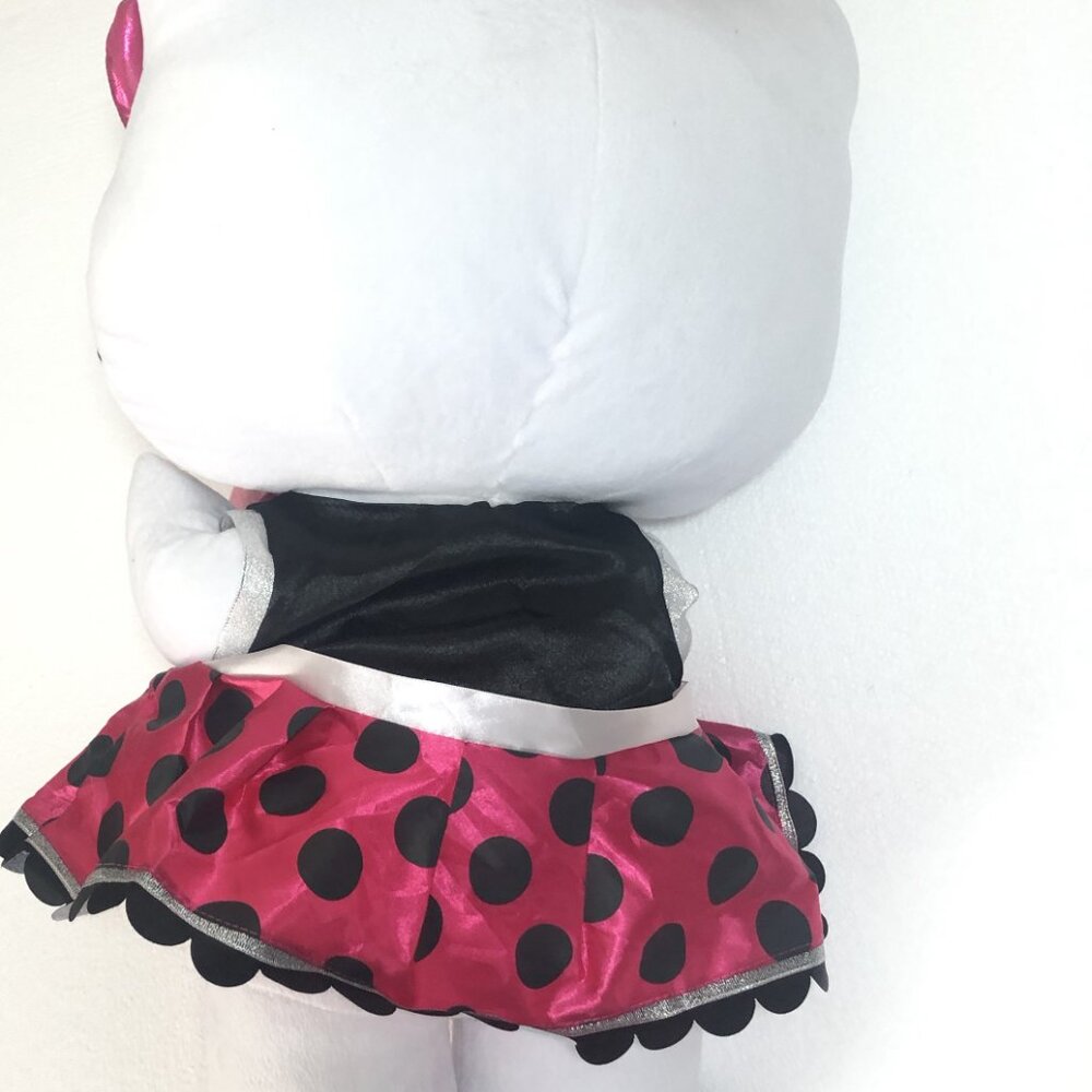 Hello Kitty Huge Plush 24" Tall Birthday Greeter Polka Dot Dress Collector NWT - Picture 2 of 8
